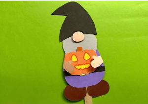 How To Make Halloween Gnome Craft for Kids